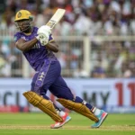 Andre Russell Completes 1000 IPL Runs at Eden Gardens