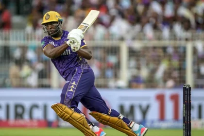 Andre Russell Completes 1000 IPL Runs at Eden Gardens