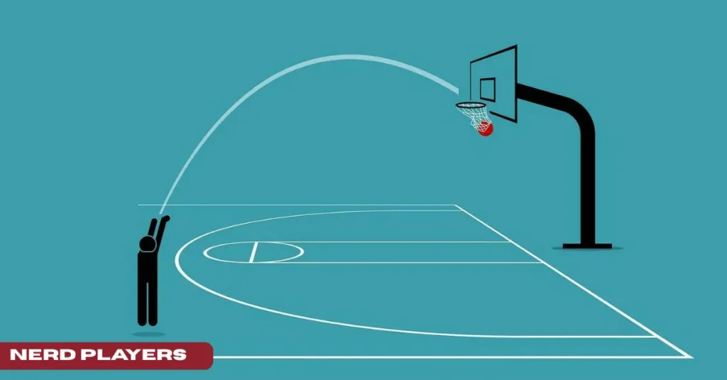 how far is the free throw line from the hoop